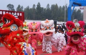 新安舞狮表演团 西乡舞狮队 开业开幕庆典活动