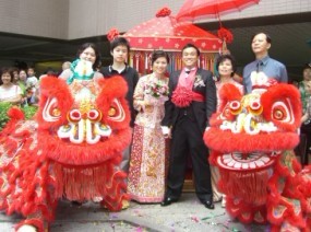 深圳最精彩的梅花桩舞狮