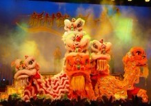深圳南湾街道活动舞狮队沙湾锣鼓醒狮祝贺开业典礼