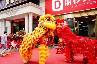 新店开业庆典为何选择舞狮表演?